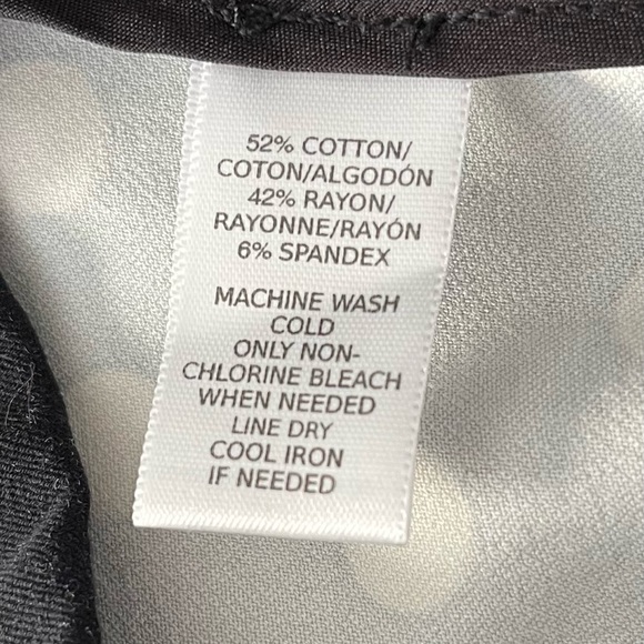 LOFT Black and‎ Tan Mini Pencil Skirt Night Out - Picture 7 of 9